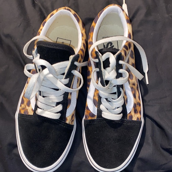 Vans Old Skool leopard print shoes size 7 - Picture 7 of 7